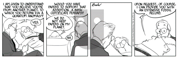 9 Chickweed Lane on Monday November 7, 2005 Comic Strip