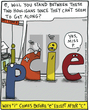 The Argyle Sweater on Saturday December 8, 2012 Comic Strip
