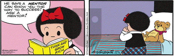 Nancy on Tuesday April 22, 2014 Comic Strip