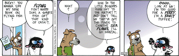 Get Fuzzy on Saturday March 19, 2011 Comic Strip