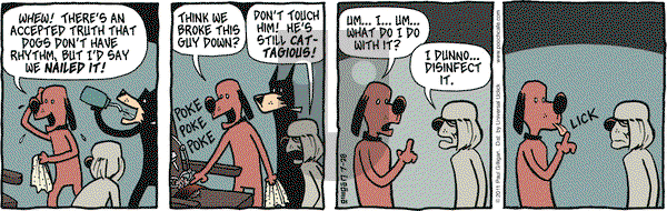 Pooch Cafe on Thursday July 28, 2011 Comic Strip