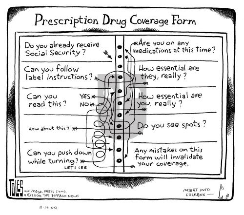 Tom Toles on Sunday November 19, 2000 Comic Strip