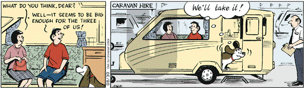 Fred Basset on Tuesday August 30, 2011 Comic Strip