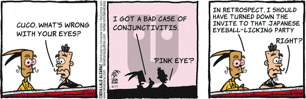 La Cucaracha on Thursday April 17, 2014 Comic Strip