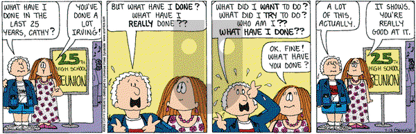 Cathy Classics on Saturday July 13, 2002 Comic Strip