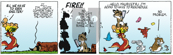 Over the Hedge on Thursday September 17, 2015 Comic Strip