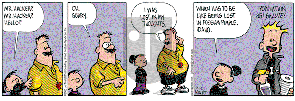 Frazz on Wednesday March 16, 2005 Comic Strip