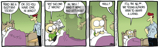 The Buckets on Monday April 24, 2017 Comic Strip