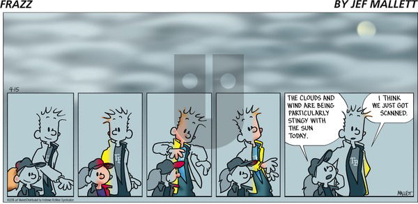 Frazz on Sunday April 15, 2018 Comic Strip