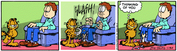 Garfield on Tuesday November 30, 1993 Comic Strip