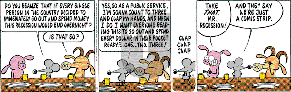 Pearls Before Swine on Saturday April 25, 2009 Comic Strip