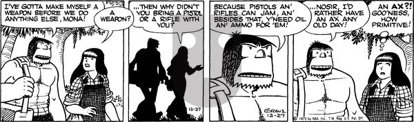 Alley Oop on Saturday December 27, 1975 Comic Strip