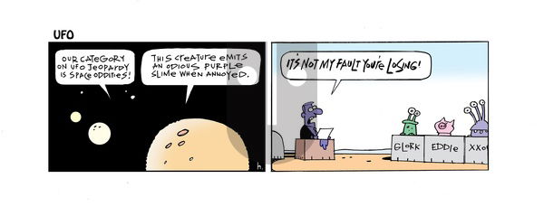 UFO on Thursday April 10, 2025 Comic Strip