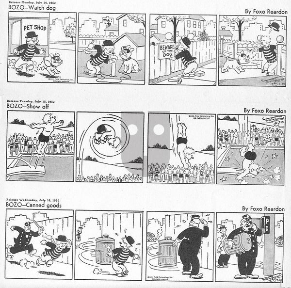 Bozo on Thursday March 27, 2025 Comic Strip