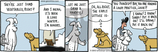 Overboard on Monday April 9, 2012 Comic Strip