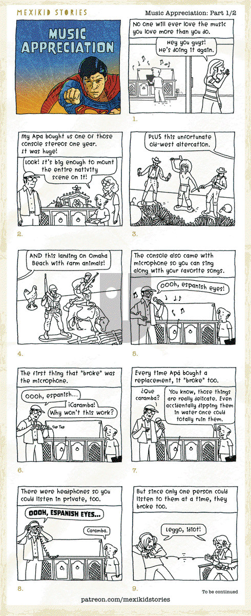 Mexikid Stories on Thursday March 9, 2023 Comic Strip