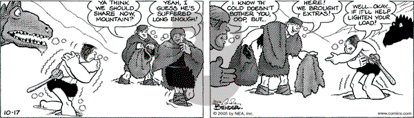 Alley Oop on Monday October 17, 2005 Comic Strip