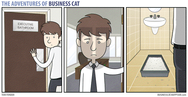 The Adventures of Business Cat on Monday July 6, 2015 Comic Strip