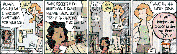 Wallace the Brave on Wednesday September 2, 2020 Comic Strip