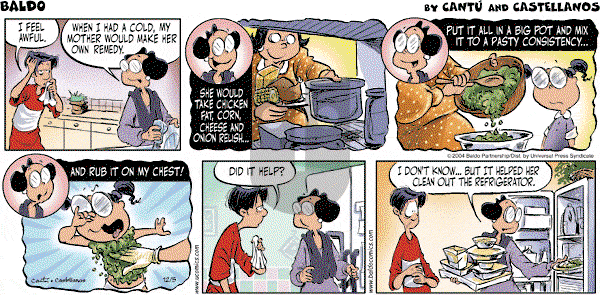 Baldo - Sunday December 5, 2004 Comic Strip