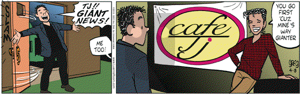 Luann - Monday April 8, 2013 Comic Strip
