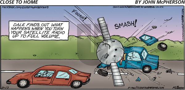 Close to Home on Sunday November 17, 2013 Comic Strip