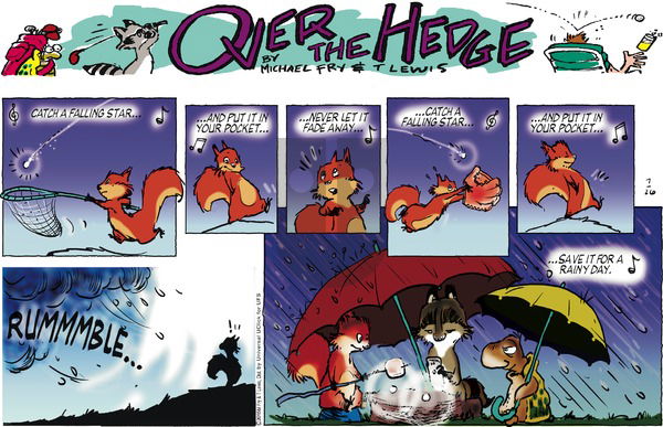 Over the Hedge on Sunday July 26, 2015 Comic Strip