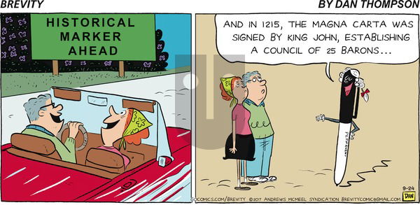 Brevity on Sunday September 24, 2017 Comic Strip
