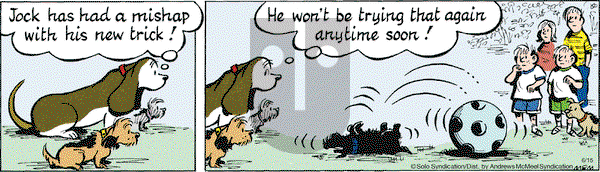 Fred Basset on Saturday June 15, 2019 Comic Strip