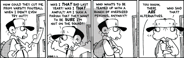 FoxTrot on Tuesday September 12, 2000 Comic Strip