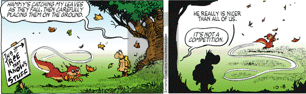 Over the Hedge on Tuesday October 8, 2019 Comic Strip