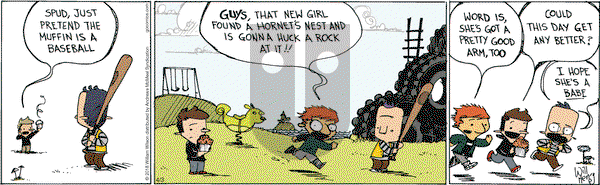 Wallace the Brave on Tuesday April 3, 2018 Comic Strip