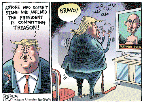 Rob Rogers on Thursday February 8, 2018 Comic Strip