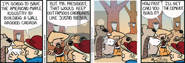 DeFlocked on Wednesday March 22, 2017 Comic Strip