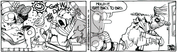 The Buckets on Wednesday January 17, 2001 Comic Strip