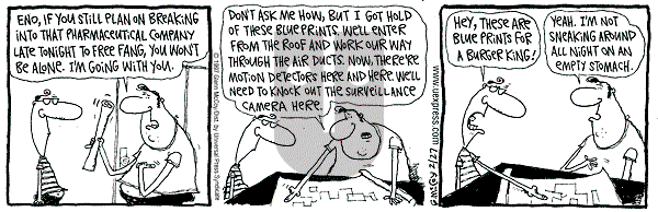 The Duplex on Thursday February 27, 1997 Comic Strip