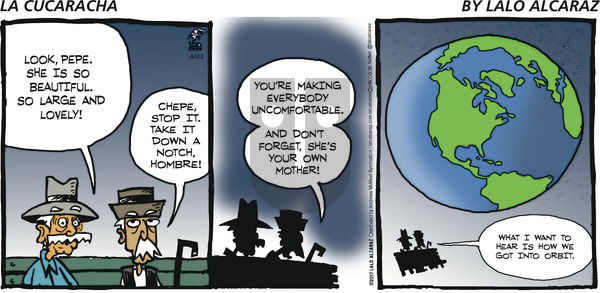 La Cucaracha on Sunday April 23, 2017 Comic Strip