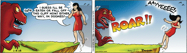 Alley Oop on Saturday January 4, 2014 Comic Strip