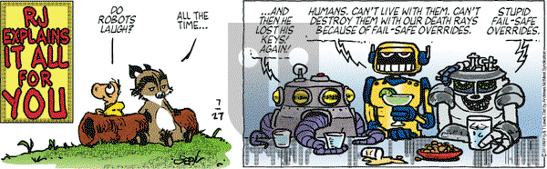 Over the Hedge on Friday July 27, 2018 Comic Strip