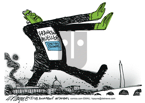 Henry Payne on Thursday August 23, 2018 Comic Strip