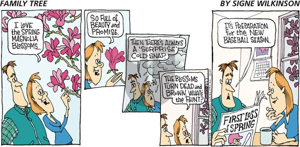 Family Tree - Sunday March 23, 2008 Comic Strip