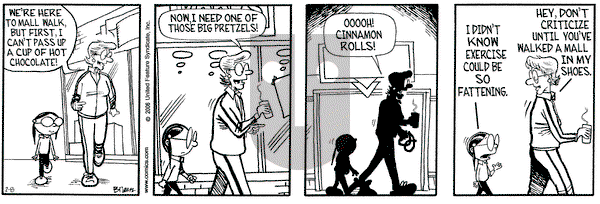 Grand Avenue on Wednesday February 8, 2006 Comic Strip