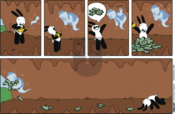 Buni on Monday August 10, 2015 Comic Strip