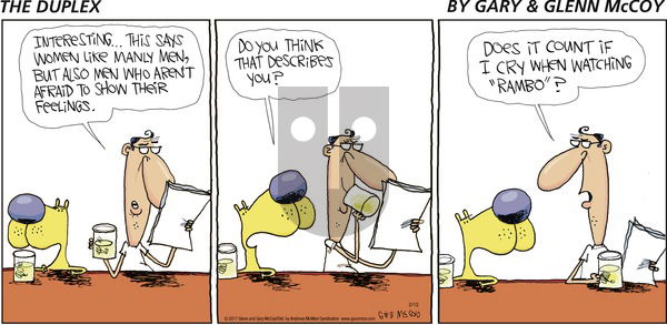 The Duplex on Sunday February 12, 2017 Comic Strip