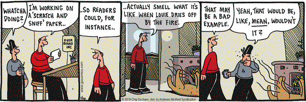 Overboard on Thursday January 10, 2019 Comic Strip