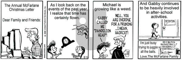 Grand Avenue on Tuesday December 5, 2006 Comic Strip