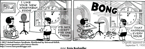 Nancy Classics on Saturday September 9, 2017 Comic Strip
