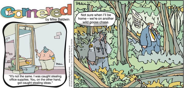 Cornered on Sunday September 13, 2009 Comic Strip
