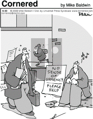 Cornered on Monday June 30, 2008 Comic Strip