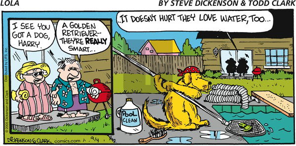 Lola on Sunday September 4, 2005 Comic Strip